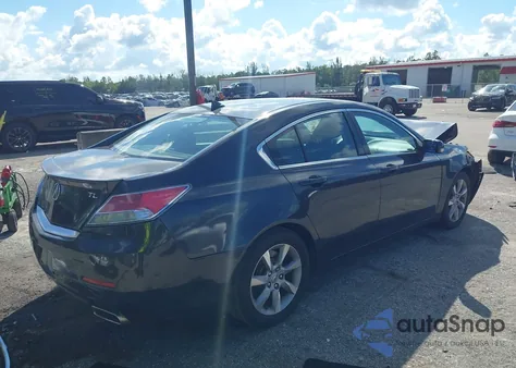 2012 Acura Tl 3.5 z USA, uszkodzony, nr VIN 19UUA8F55CA007624